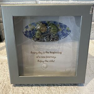 New Beginning Brooch & Card Patricia Dash 2007 Pewter And Gold Colors New